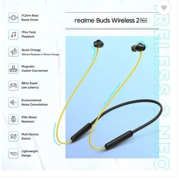 REALME BTEP BUDS WIRELESS3NEO DARK BLACK