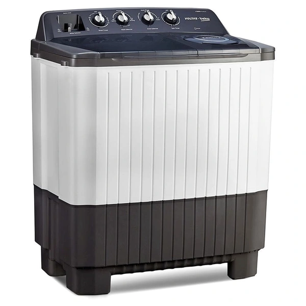 Voltas Beko 7.2 Kg Top Load Semi-Automatic Washing Machine ( Powerful Motor, WTT72GRTPRMDZ Grey, Fast Dry Technology) - Semi-Automatic Top Load