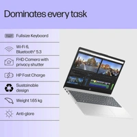 HP 15s-FD1225TU Core3-100U/8GB/512GB/15.6" FHD/W11+MSO/*Silver* - 39.62 cm (15.6 Inch), Silver, Core 3, 512 GB, 16 GB, DDR4, 100U, up to 4.7 GHz, SSD, NO, Intel, 10 MB, Windows 11 Home, Laptop, Power Adaptor, User Guide, Warranty Documents