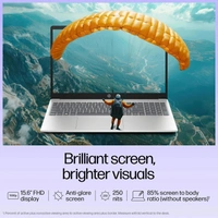 HP 15s-FD1225TU Core3-100U/8GB/512GB/15.6" FHD/W11+MSO/*Silver* - 39.62 cm (15.6 Inch), Silver, Core 3, 512 GB, 16 GB, DDR4, 100U, up to 4.7 GHz, SSD, NO, Intel, 10 MB, Windows 11 Home, Laptop, Power Adaptor, User Guide, Warranty Documents