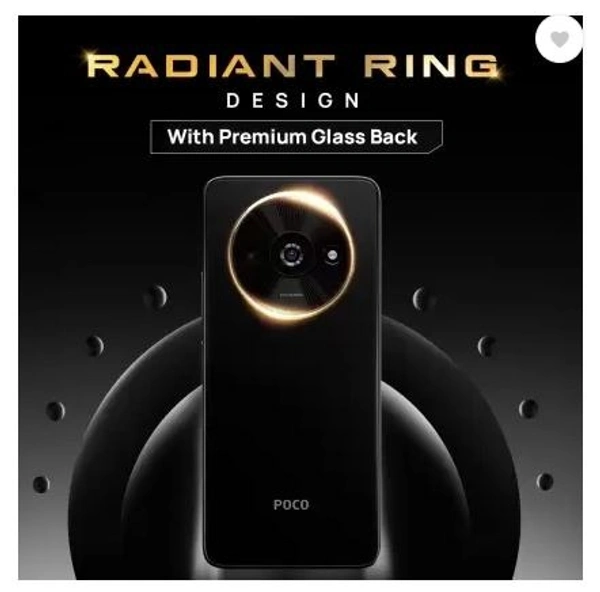 POCO C61 (Ethereal Blue, 64 GB)  (4 GB RAM)