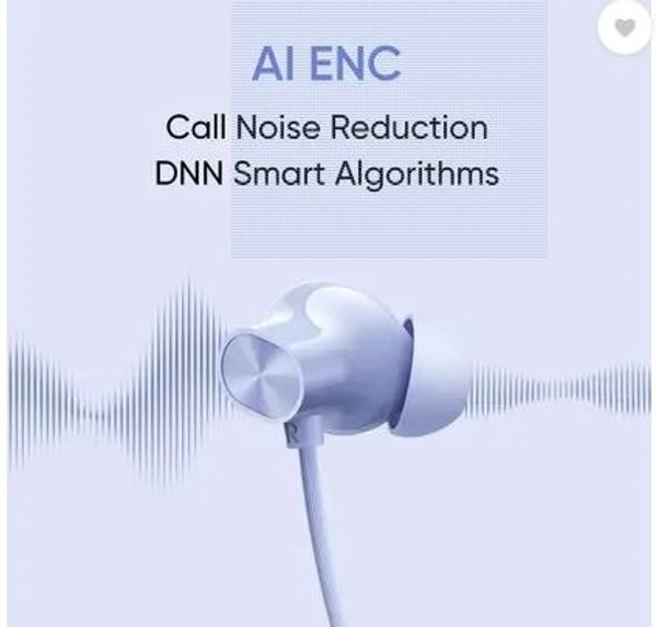 realme Buds Wireless 3 Neo with 13.4mm Driver, 32 hrs Playback, Dual Device Connection Bluetooth  (Blue, In the Ear)