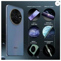 POCO C61 (Ethereal Blue, 64 GB)  (4 GB RAM)
