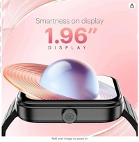 Noise Newly Launched ColorFit Pulse 3 with 1.96" Biggest Display Bluetooth Calling Smart Watch, Premium Build, Auto Sport Detection & 170+ Watch Faces Smartwatch for Men & Women - Midnight Black
