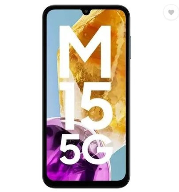 SAMSUNG Galaxy M15 5G (Blue Topaz, 128 GB)  (6 GB RAM)