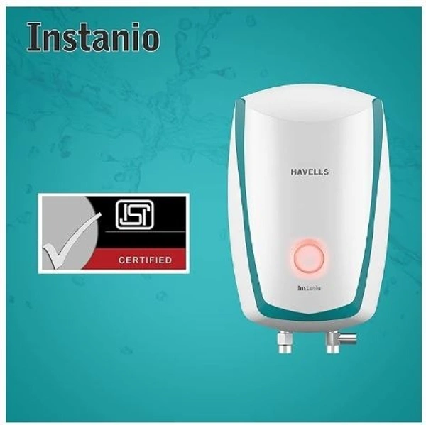 Havells Instanio 3-litre Instant Wall Mounted Water Heater (Blue)