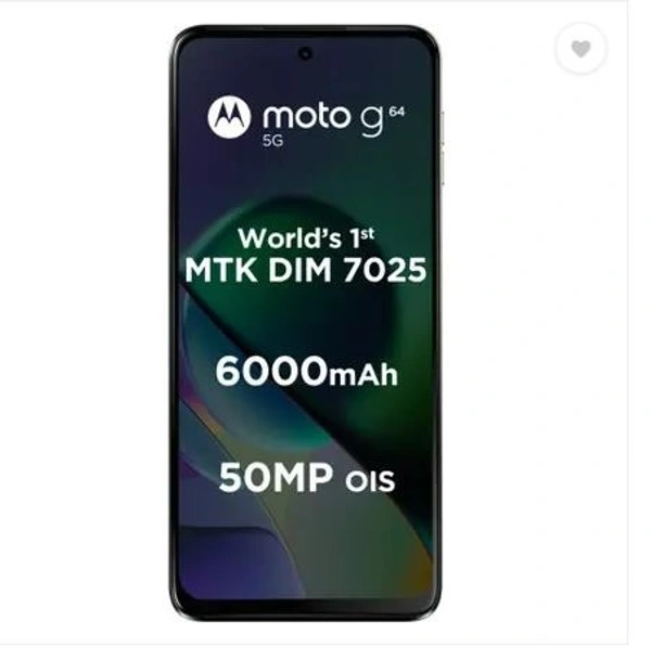 Motorola g64 5G (Mint Green, 128 GB)  (8 GB RAM)