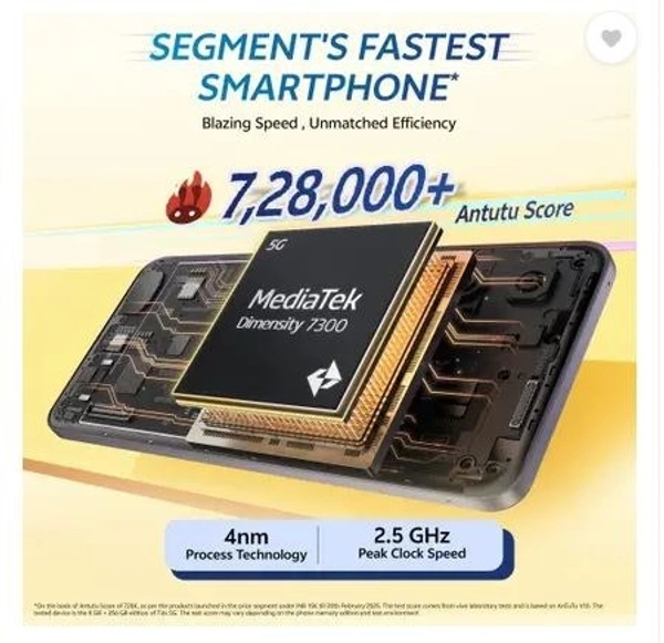 VIVO T4X 5G PRPL (8/256GB/50+2/8MP)