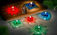 Oil Rangoli Dia - 6×2.2, Tutu