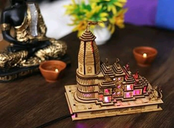 LED Ram Mandir  - Bourbon, 5×3 Inc