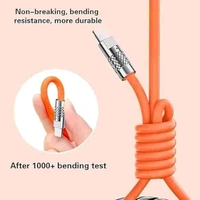 Twance Micro USB Cable 3.1 A 1 m TPE 

 - Gold, 1 Meeter