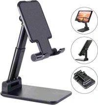En ligne Desktop Mbile Phone Stand,
Table Mount Adjustable & Foldable ..
 - Black, 5 Inch