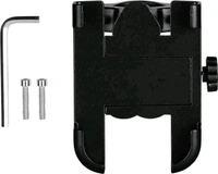 ASRYD Phone Aluminum Bicycle Motorcycle
Handlebar Mount Bike Mobile Holder (Black)
 - Black