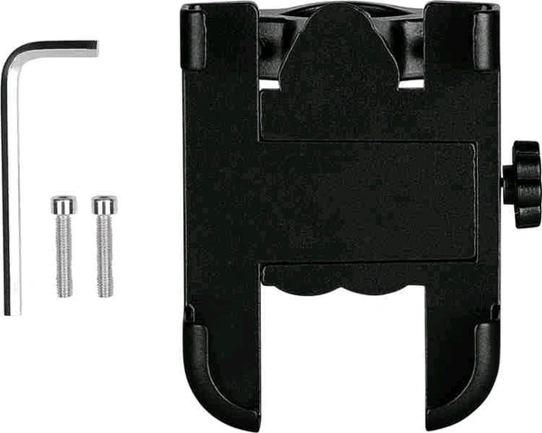 ASRYD Phone Aluminum Bicycle Motorcycle
Handlebar Mount Bike Mobile Holder (Black)
 - Black