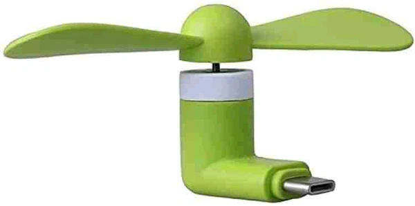 Mini USB Fan Type C - White Pointer