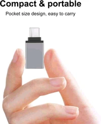 OTG USB Type C - White, 1.2 Inch