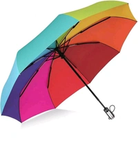 Colour Full Umbrella  - Scarlet, 4 Fit