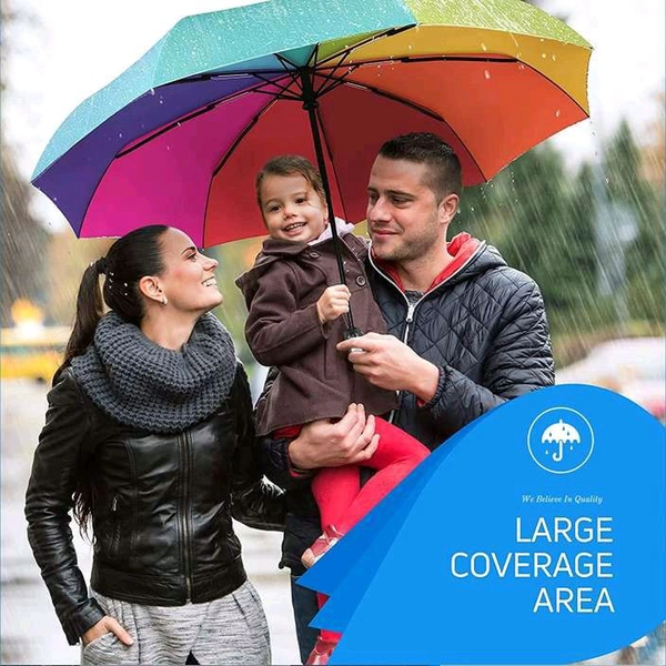 Colour Full Umbrella  - Scarlet, 4 Fit