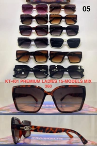 BIJKART  LADIES  PREMIUM MIX MODELS MIX COLOR  SUNGLASES  - FREE SIZE, 12