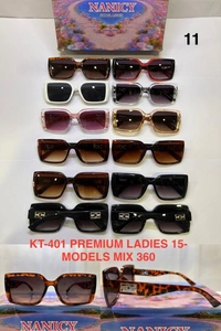 BIJKART LADIES PREMIUM MIX MODELS MIX COLOR SUNGLASES  - FREE SIZE, 12