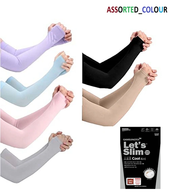 BIJKART COTTON MULTI COLOR BOX HANDSLEEVES  - FREE SIZE, 12