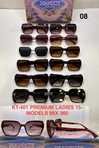 BIJKART LADIES PREMIUM MIX MODELS MIX COLOR SUNGLASES  - FREE SIZE, 12