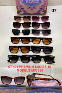 BIJKART LADIES PREMIUM MIX MODELS MIX COLOR SUNGLASES  - FREE SIZE, 12