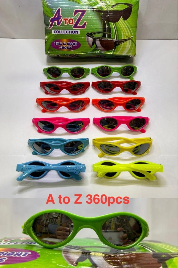 BIJKART KIDS NEW MODELS  MIX COLOUR SUNGLASES  - FREE SIZE, 12