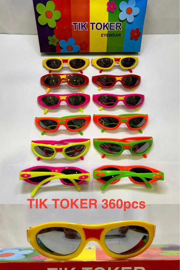 BIJKART KIDS KABIR SINGH MIX COLOR SUNGLASS - FREE SIZE, 12