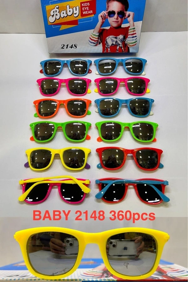 BIJKART KIDS NEW MODEL DREAM BABY  MIX COLOR SUNGLASS - FREE SIZE, 12