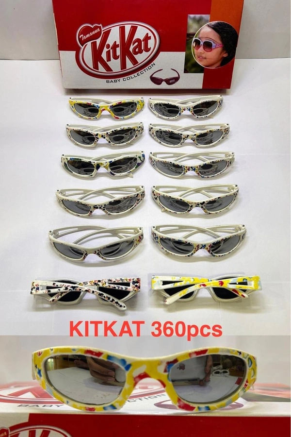 BIJKART KIDS NEW MODEL  MIX COLOR SUNGLASS - FREE SIZE, 12