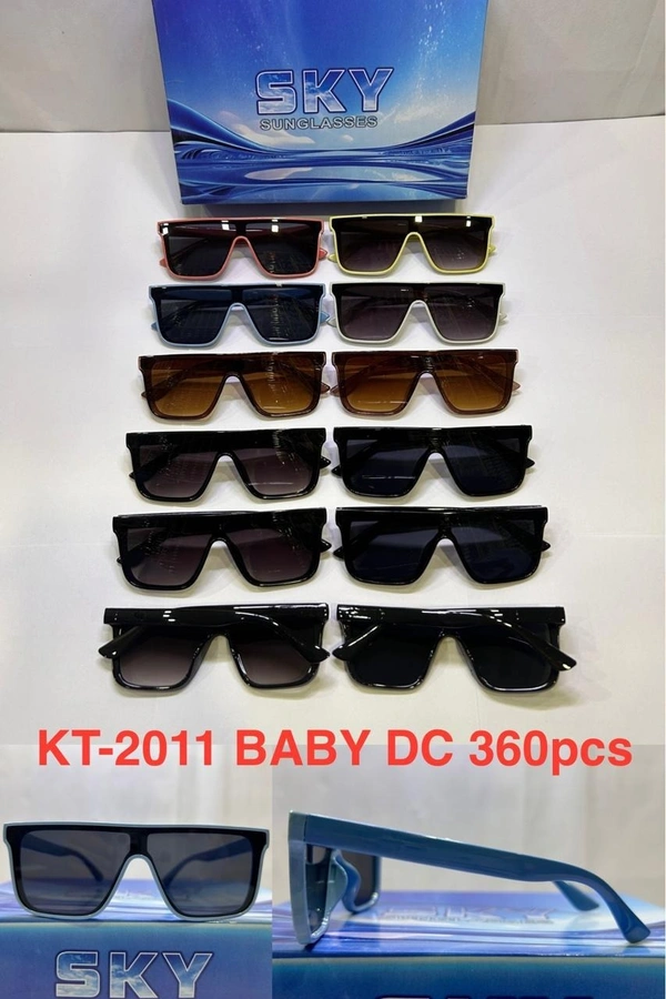 BIJKART KIDS NEW MODEL BABY MIX COLOR SUNGLASS - FREE SIZE, 12