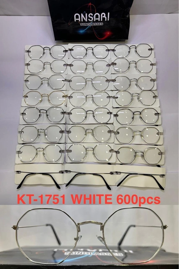 BIJKART MENS  ROUND WHITE COLOR SUNGLASES  - FREE SIZE, 12