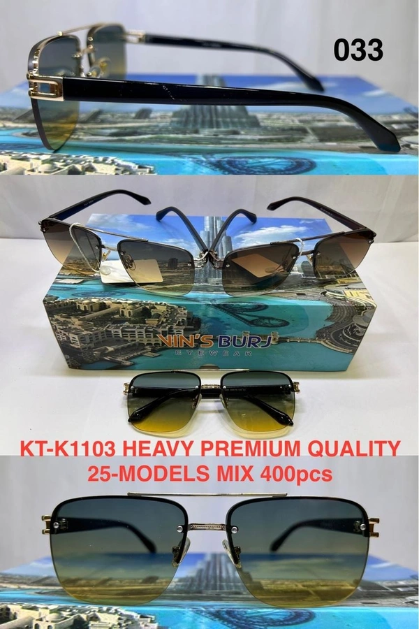 BIJKART MENS HEAVY PREMIUM QUALITY MIX COLOR SUNGLASS - FREE SIZE, 12