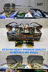 BIJKART MENS HEAVY PREMIUM QUALITY MIX COLOR SUNGLASS - FREE SIZE, 12