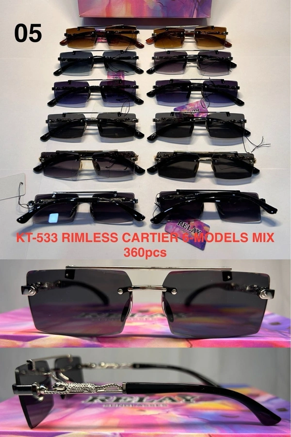 BIJKART  MENS FANCY DESIGN PREMIUM QUALITY MULTI COLOR SUNGLASS - FREE SIZE, 12