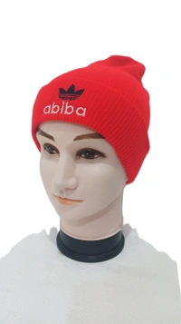 Mens Winter Short Beanie Cap Without Furr Mix Color Pack Only - Short Beanie Cap, 6