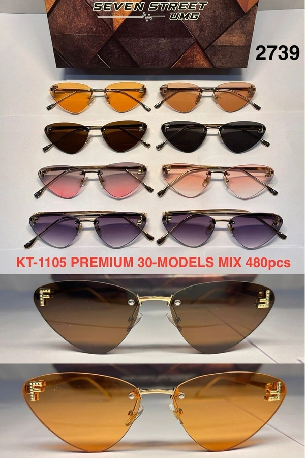 BIJKART MENS FANCY DESIGN PREMIUM QUALITY MULTI COLOR METAL SUNGLASS - FREE SIZE, 12