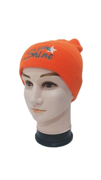 Mens Winter Short Beanie Cap Without Furr Mix Color Pack Only - Short Beanie Cap, 6