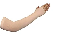 BIJKART  COTTON SKIN COLOR BOX FINGER HANDSLEEVES SET OF 10 - FREE SIZE, 10