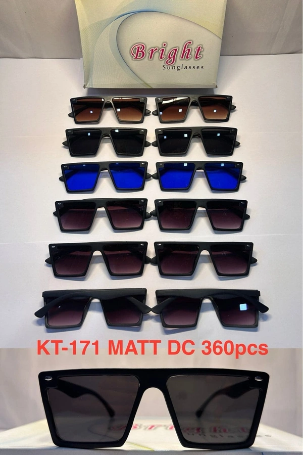 BIJKART MENS DC HEAVY QUALITY MULTI COLOR SUNGLASS - FREE, 12