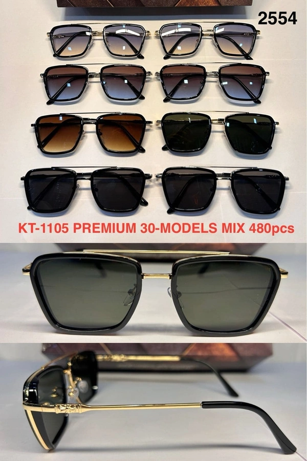 BIJKART  MENS FANCY DESIGN PREMIUM QUALITY MULTI COLOR SUNGLASS - FREE, 12