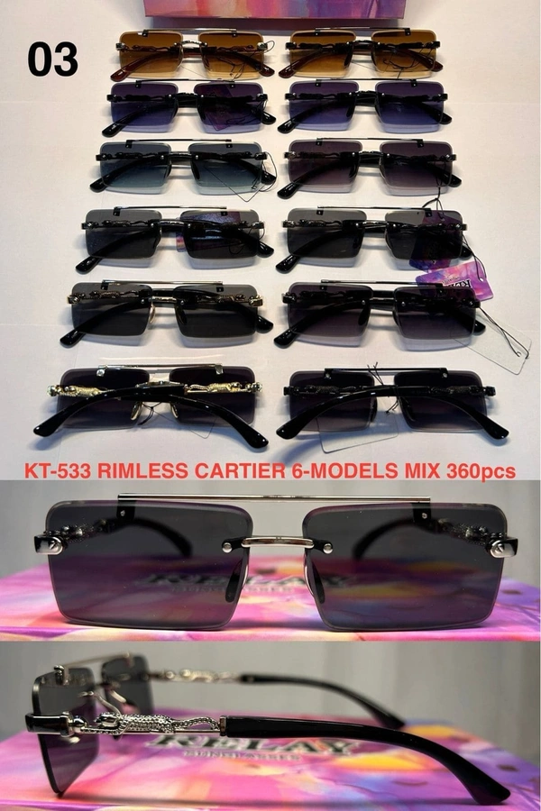 BIJKART MENS FANCY DESIGN PREMIUM QUALITY MULTI COLOR METAL SUNGLASS  - FREE, 12