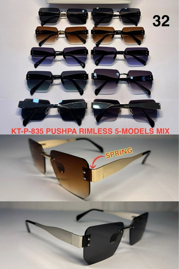 BIJKART  MENS FANCY DESIGN PREMIUM QUALITY MULTI COLOR METAL SUNGLASS - FREE, 12