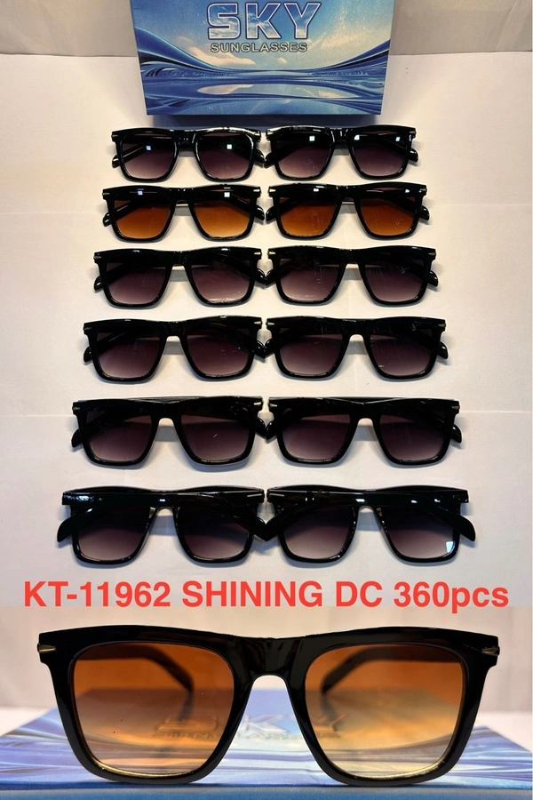 BIJKART  MENS HEAVY QUALITY MULTI COLOR PVC SUNGLASS - FREE