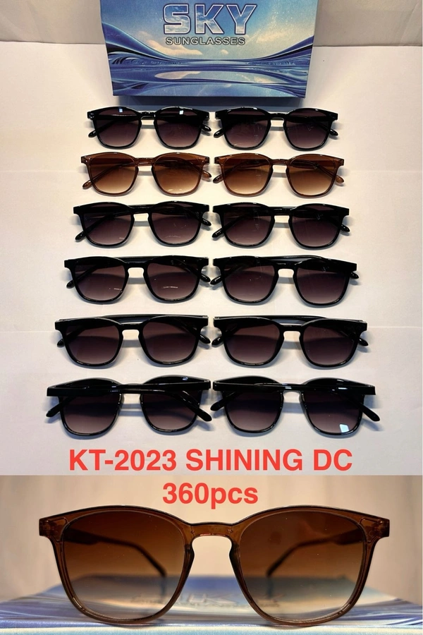 BIJKART  MENS DC HEAVY QUALITY MULTI COLOR PVC SUNGLASS - FREE, 12