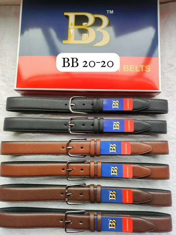 Mens 40Mm  Heavy Quality China Imported  Pu Leather Mix  Color   Kata Buckle  Belt - 40 MM, 12