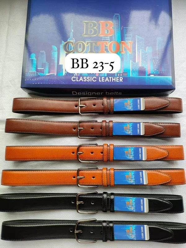 Mens 40Mm  Heavy Quality China Imported  Pu Leather Mix  Color   Kata Buckle  Belt - 40 MM, 12
