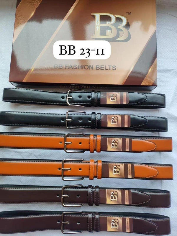 Mens 40Mm  Heavy Quality China Imported  Pu Leather Mix  Color   Kata Buckle  Belt - 40 MM, 12