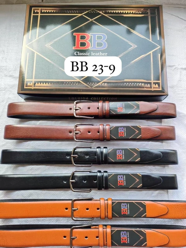Mens 40Mm  Heavy Quality China Imported  Pu Leather Mix  Color   Kata Buckle  Belt - 40 MM, 12